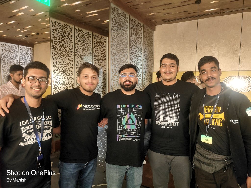 imanishbarnwal's tweet photo. Unpacked mind-blowing Web3 insights at the epic "Builders Assemble" event by @ogclubdao, alongside @TheSandBoxIndia and @Shardeum! Excited for what's next with these trailblazers. #Shardeum #Bharatbox #LearnWithOG #MumbaiHackerHouse https://t.co/RJkeNnBqDM