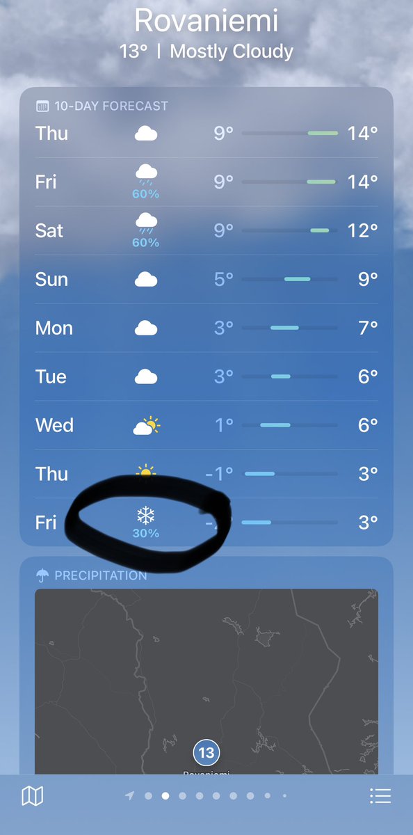 La primera de la temporada? ❄️