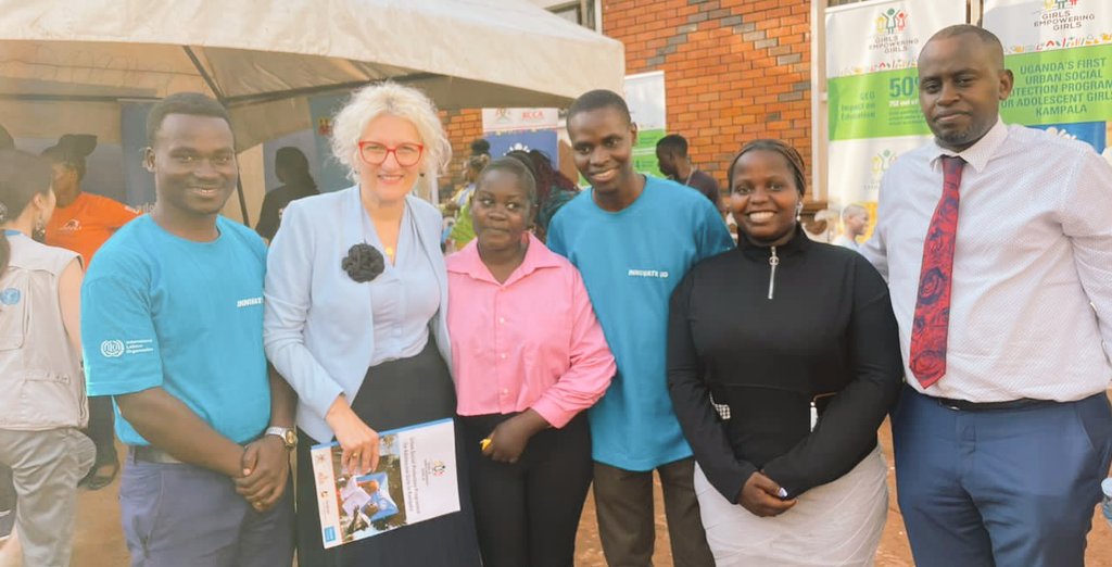 It was a great pleasure to welcome  you elder @EvaUNICEF in Uganda. As young people we hold a key role for a sustainable thrive in the future.We applaud @UNICEFUganda for the  upshift methodology and our mentor @yukaritsunokake & ms.rahmah N
@Sdg13Un @teameruditesug 
#innovateug