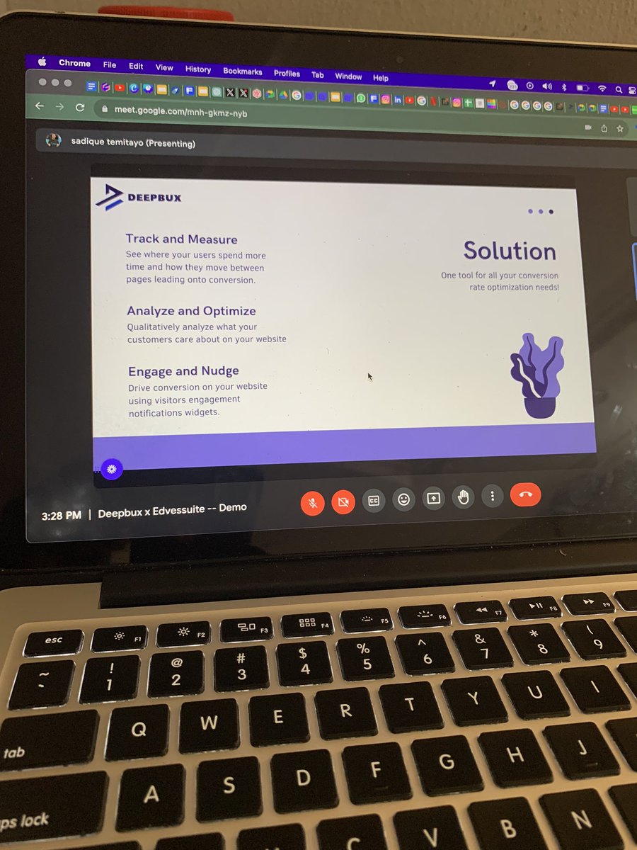 Yesterday, I had a call with <a href="/SninCode/">Tayo Sadique</a> where he showed me a demo of <a href="/Deepbux/">Deepbux</a> and all can say is omoooooo Nigerians Dey build stuff mehn!!!