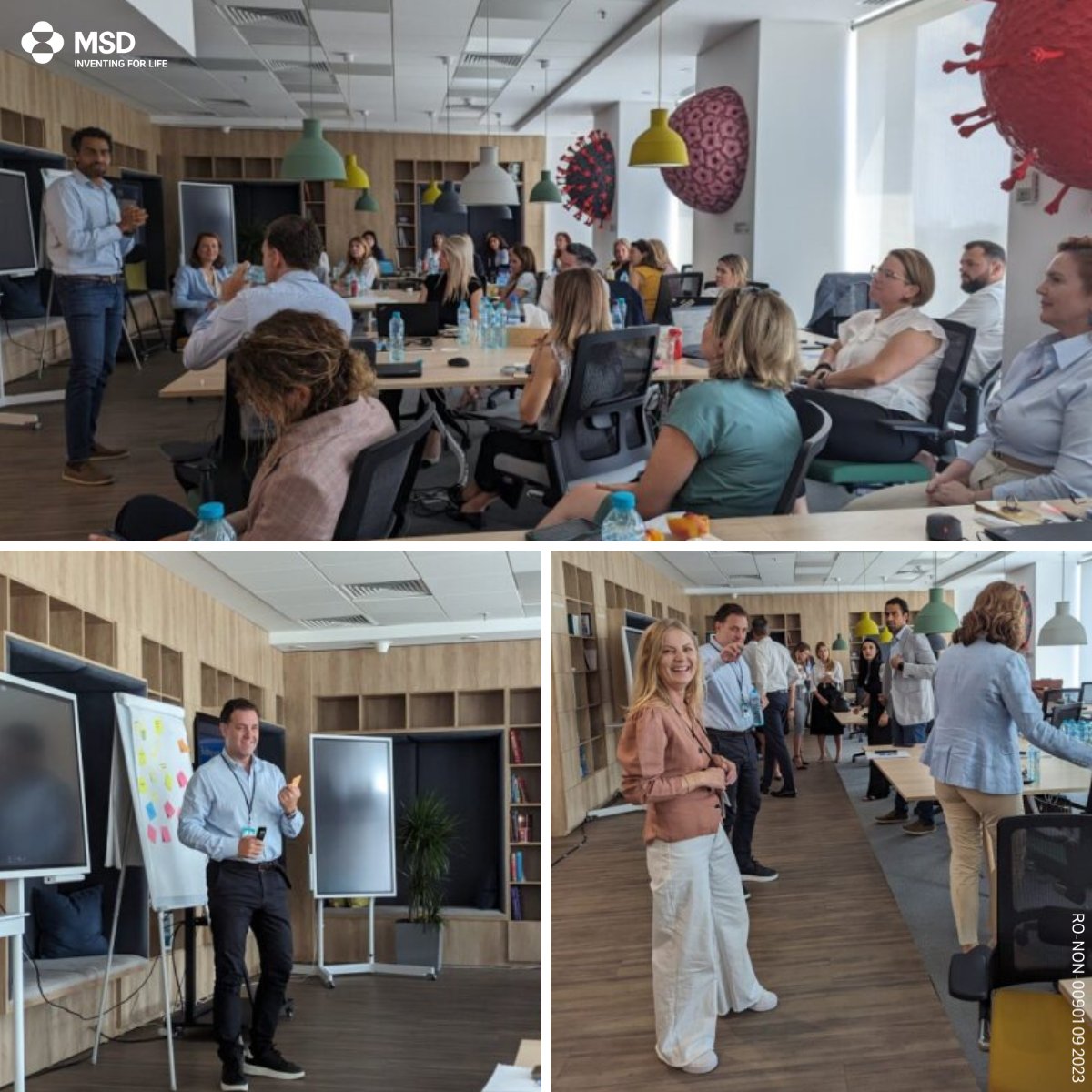 MSD_Romania's tweet photo. 🤝 Exciting Times for our #OneTeam getting together to share experience and knowledge &amp; an excellent opportunity to celebrate the transformative power of teamwork! Through our collaborative efforts we can drive innovation in healthcare, improve &amp; save patients' lives. 👏 https://t.co/wzOtdGzNFi