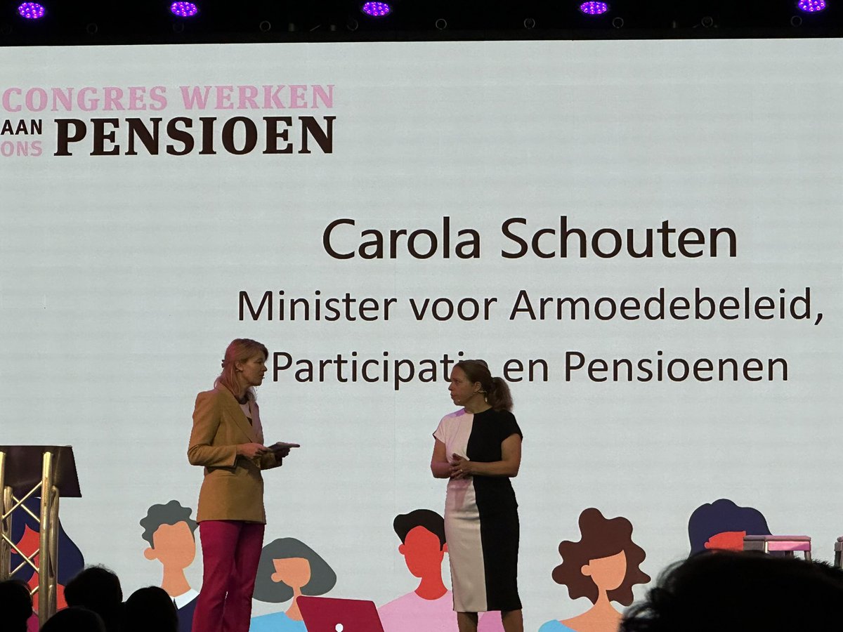 Congres werken aan ons pensioen in Amersfoort.