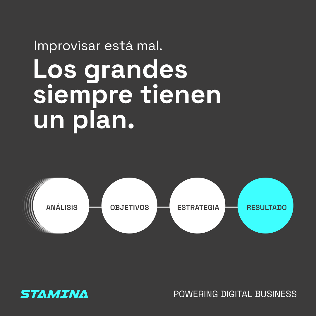 StaminaMkt's tweet photo. Diseñamos una estrategia personalizada.

Y así estamos más cerca de ofrecer buenos resultados.

#StaminaMarketing #marketingdigital #seo #PPC #diseñoweb #socialads #GoogleAds https://t.co/oF8hxp1Gbv