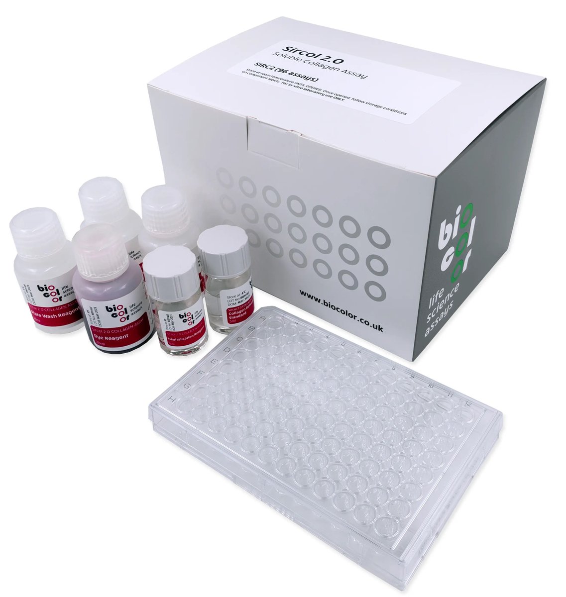 BiocolorAssays's tweet photo. "🎉 Introducing the Sircol 2.0 Soluble Collagen Assay! 🧪 Say goodbye to complex measurements. Our new kit streamlines quantifying soluble collagens from in-vitro &amp; in-vivo samples. 🔬 #Collagen #ECM #tissueengineering
https://t.co/R2lTccUVRb https://t.co/eAnrVRLeUr