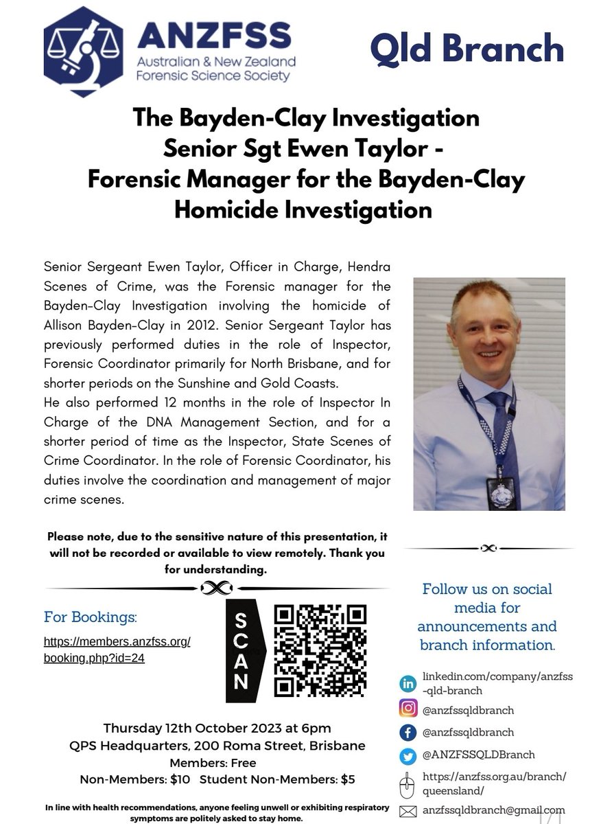 ANZFSS QLD Branch tweet media