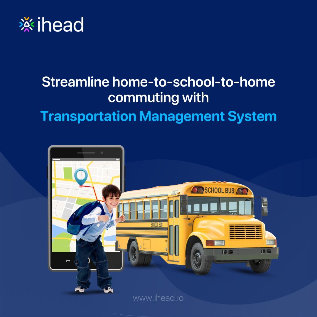 From home to school and back again, our Transportation Management System has covered all. 

Experience a stress-free commute with #ihead, giving you more time to thrive both in and out of the classroom. 

#transportmanagement #transportmanagementsystem #securitymatters