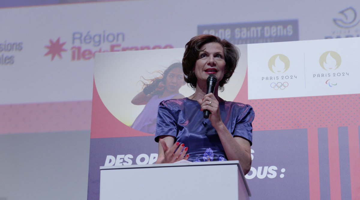 🌟 Hier, en tant que Co-Présidente avec Bernard Thibault du Comité de la Charte sociale des Jeux Olympiques, j’ai eu le plaisir de participer à une table ronde au forum pour l’emploi #LesJeuxRecrutent.  L’occasion de nous interroger collectivement sur la meilleure manière de