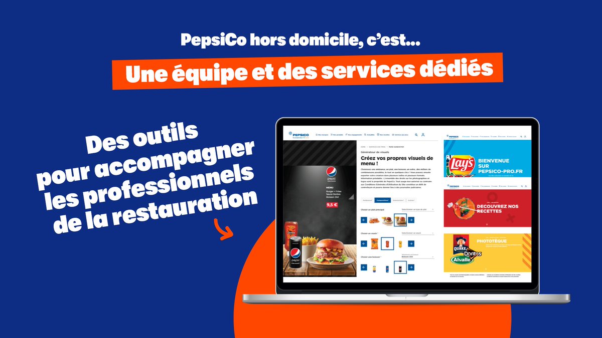 Chez #PepsiCoFrance, on donne le sourire aux restaurateurs.😁
🎯 Nos 150 commerciaux dédiés à la vente hors domicile accompagnent les pros en leur offrant des équipements et solutions digitales sur mesure.
Découvrez en plus. 👉pepsico-pro.fr