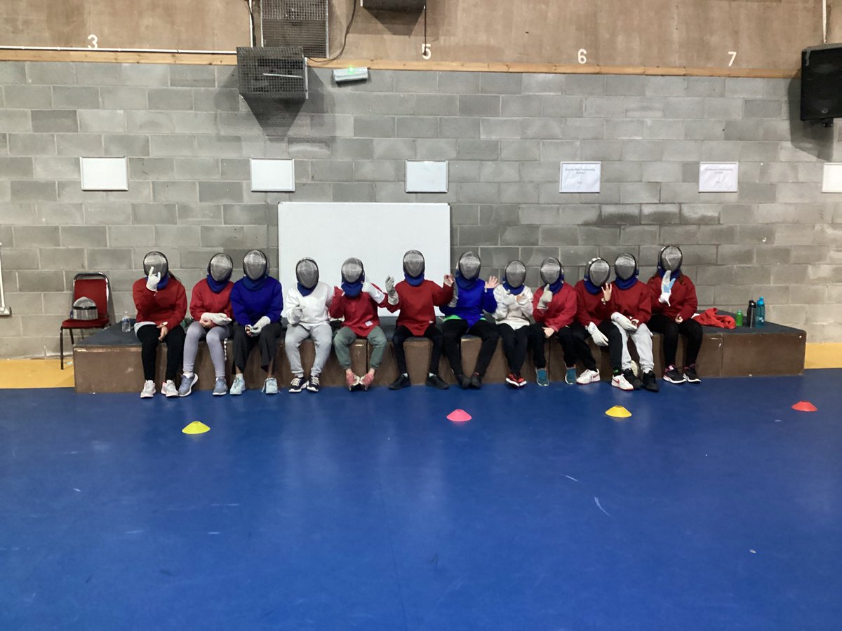 whcps's tweet photo. Squad 5 ready for battle! #WHCYear6 #WHCBoreatton #Fencing https://t.co/MNEN1pmOpV