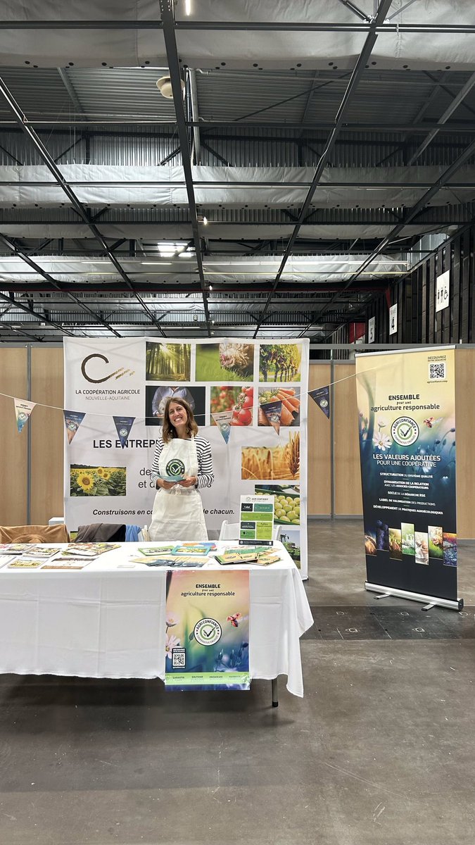 Agri_confiance's tweet photo. Aujourd’hui  nous sommes heureux de participer au Salon des produits régionaux de Nouvelle-Aquitaine qui a pour objectif de faciliter les rencontres et les échanges entre les acteurs de la distribution et plus de 132 coopératives agricoles et PME régionales
#Agriconfiance https://t.co/eAxZgFd95P