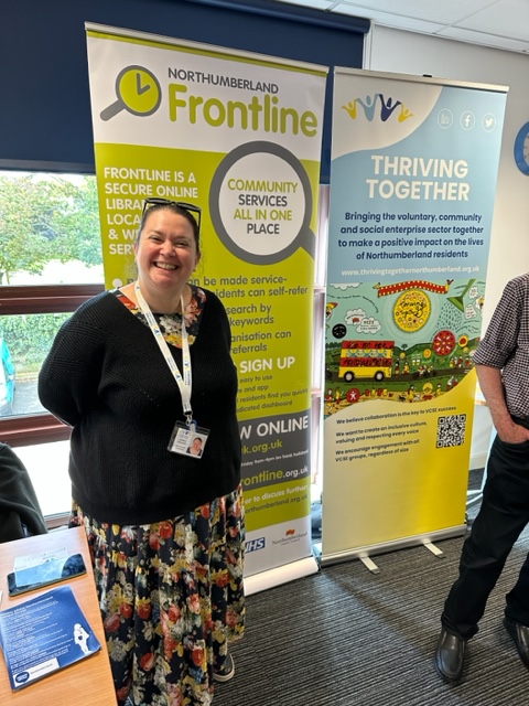 NCVNENC's tweet photo. Great Monday out at Haltwhistle Wellbeing event. Great to meet all the local services as always. Lots of great patient feedback too #Cancer #NHS #Northumberland #CancerAwareness #supportlocal #mentalhealth #MacmillanNE #NorthernCancer #MindandSole1 https://t.co/SZsAklRlfZ