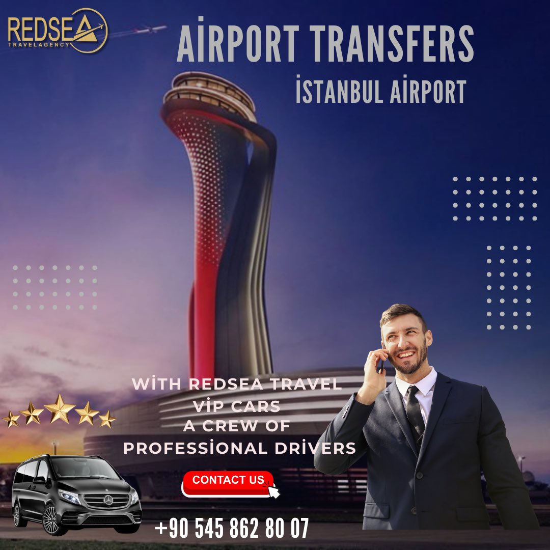 RedseaTurkiye's tweet image. AirPort transfers

Book now with us  🌍🇹🇷🕊
.
.
.
#transfer #istanbulairport #vipcars #holidays #travelphotography #travelblogger #istanbullovers