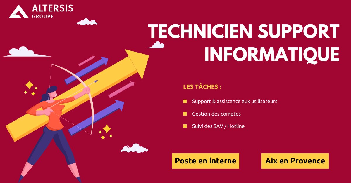 ALTERSIS Jobs & Innovation tweet media