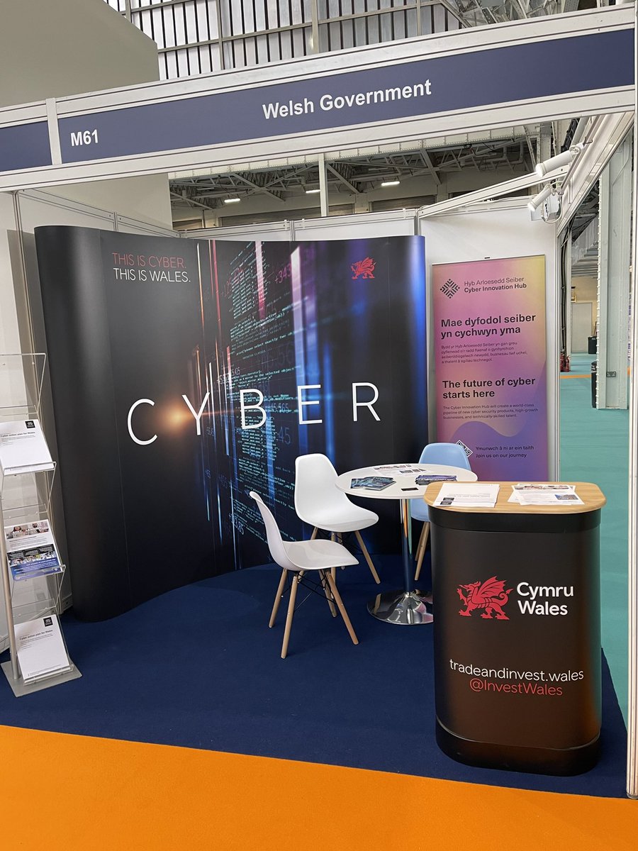 After a super busy day yesterday we’re all set for Day 2 at International Cyber Expo 

Call by and say hello ! We’re on Stand M61.

#WalesInvested #Cyber #WelshTech #Innovation #Technology #InternationalCyberExpo #ICE2023 #Cybersecurity #CyberResilience