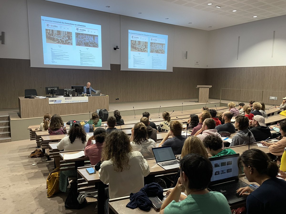 Lancement de la saison 2023-24 des ateliers professionnels : dès mardi, les 11 bureaux d’études junior constitués dans le Master Urbanisme et Aménagement <a href="/UBO_UnivBrest/">UBO - Univ. Brest</a> commencent le travail de terrain que les collectivités ou organismes, de Brest à Angers, leur ont confié.