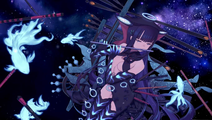 #過去に伸びた1枚を載せてまた伸びるのかチャレンジ #FGO #ユゥユゥ( ๑'∀`๑) 