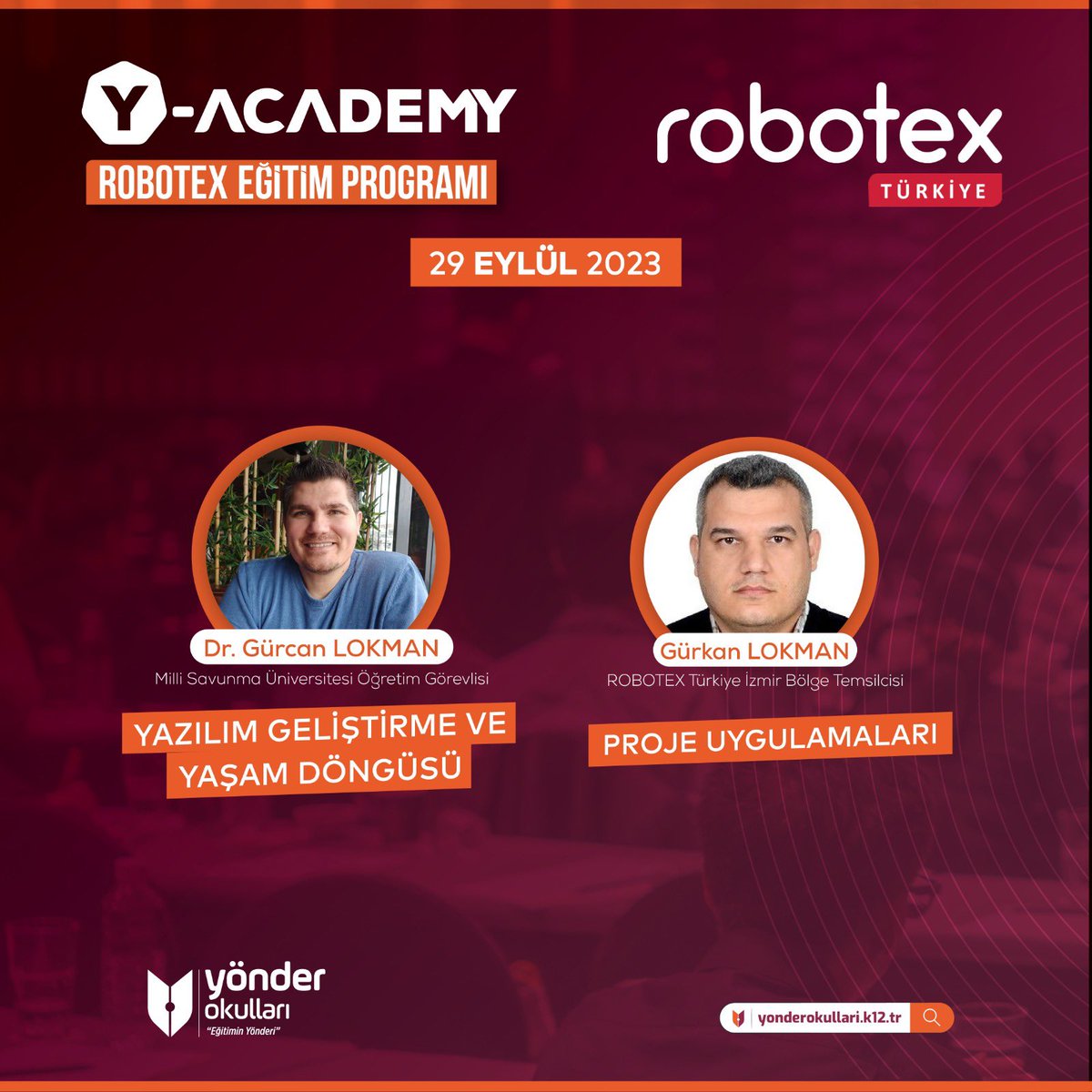 yonderokullari's tweet image. Y-Academy Programı kapsamında, Türkiye’deki tüm yönderlerimize Robotex Türkiye ile yüz yüze eğitim programımız başlıyor!

#YönderOkulları #EğitiminYönderi #YAcademy #Robotex