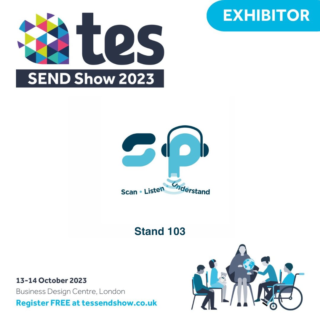 ScanningPens's tweet photo. Are you ready to take your learning experience to the next level? π₯ ποΈ
Come find us at Stand 103 at the Tes @SENDShowUK! Our dedicated team are eager to show you how to transform your learning journey. Register here: https://t.co/525kGT8Wrh βοΈ #TESSENDShow23 #AssistiveTech https://t.co/r488qMGIDO