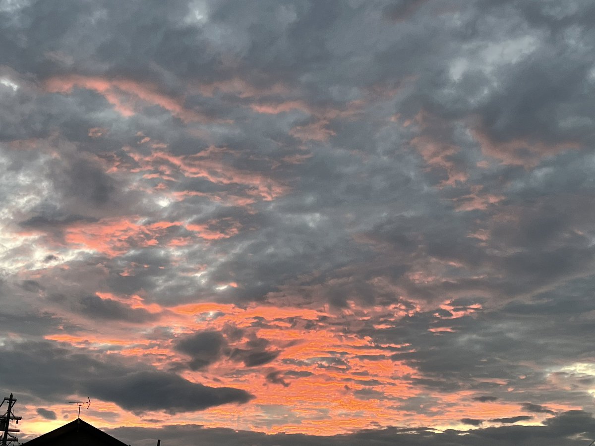 daikingmania's tweet photo. #blazingsunset https://t.co/vchIlgqo8S