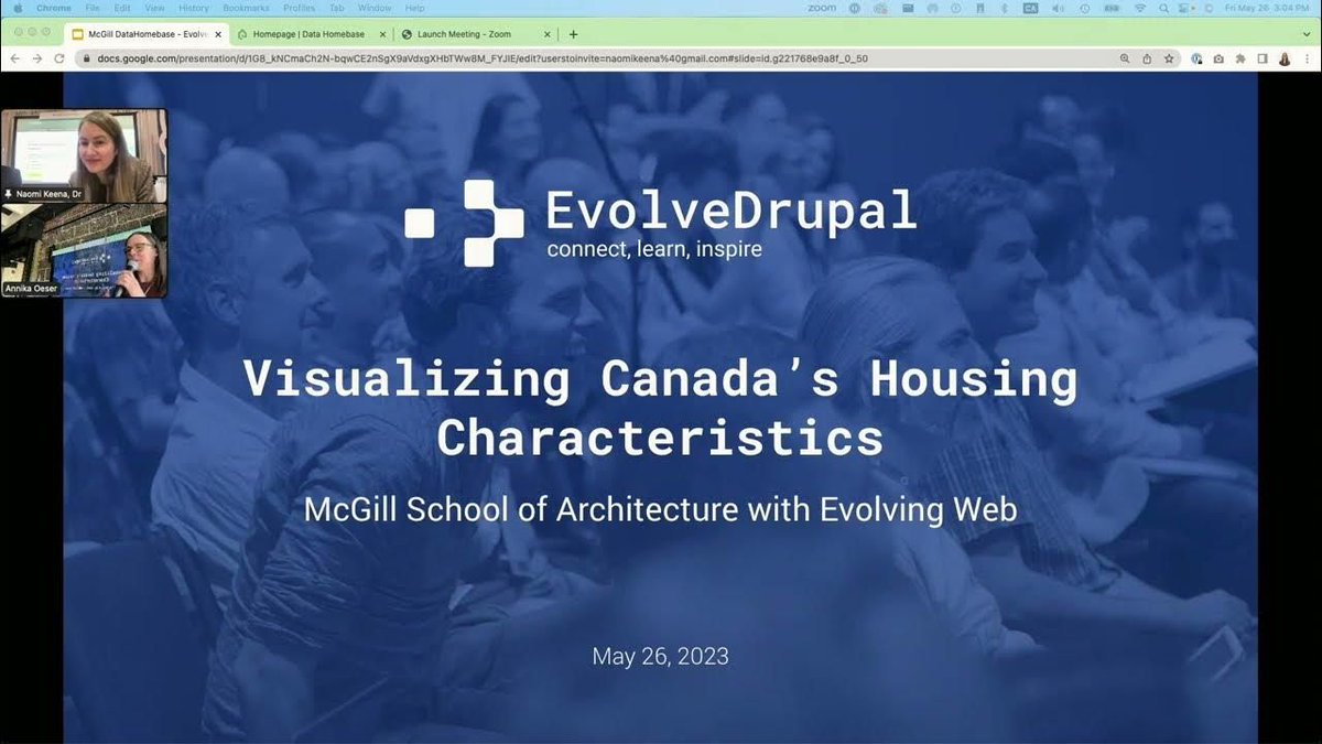 reisquarteu's tweet image. #EvolveDrupal #Montreal - How the #McGill School of #Architecture Used Data Visualization: youtu.be/QWj3y7wLhCk #Drupal #tutorial