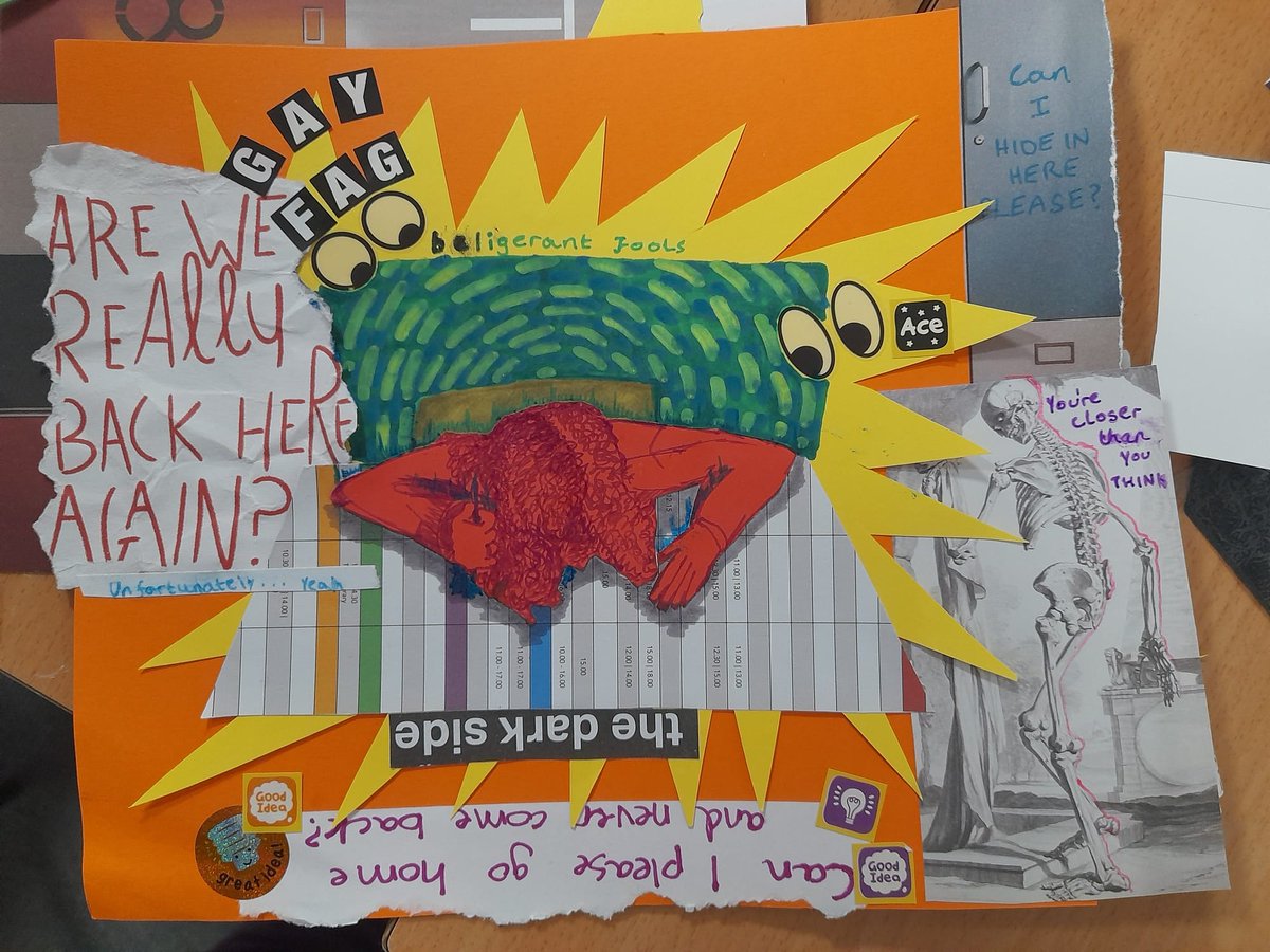 NeurodivsocUG's tweet photo. A couple photos from last nights Colourful Minds event!! Was delightful to see everyones creative expressions,  and we hope to see ye again at future events <3 https://t.co/YpJJXdSqTc
