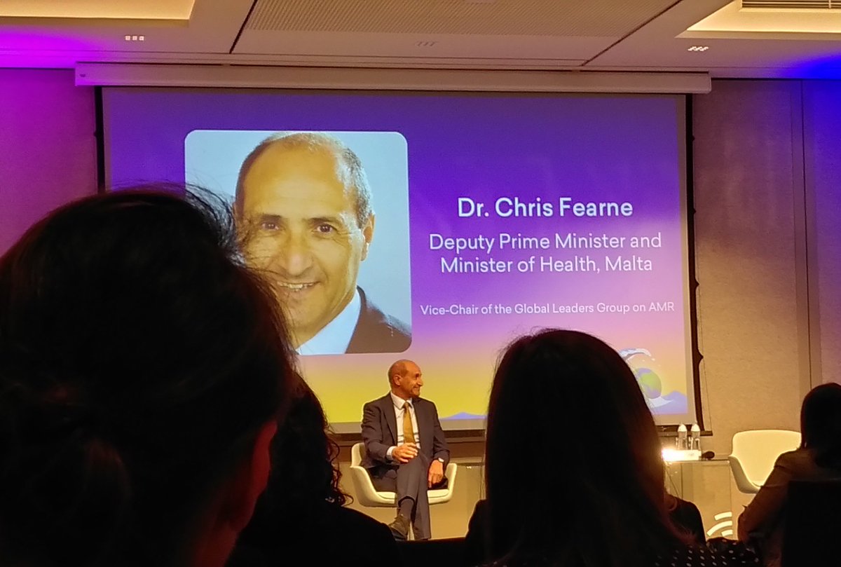 jo_schauer's tweet photo. Did you know that 1 in 5 bacterial infections are resistant to antibiotics right NOW?
@chrisfearne "We are in the calm between storms, we need agreement on pandemic preparedness and AMR is part of it."
#EHFG2023 https://t.co/DuXJZYbjbq