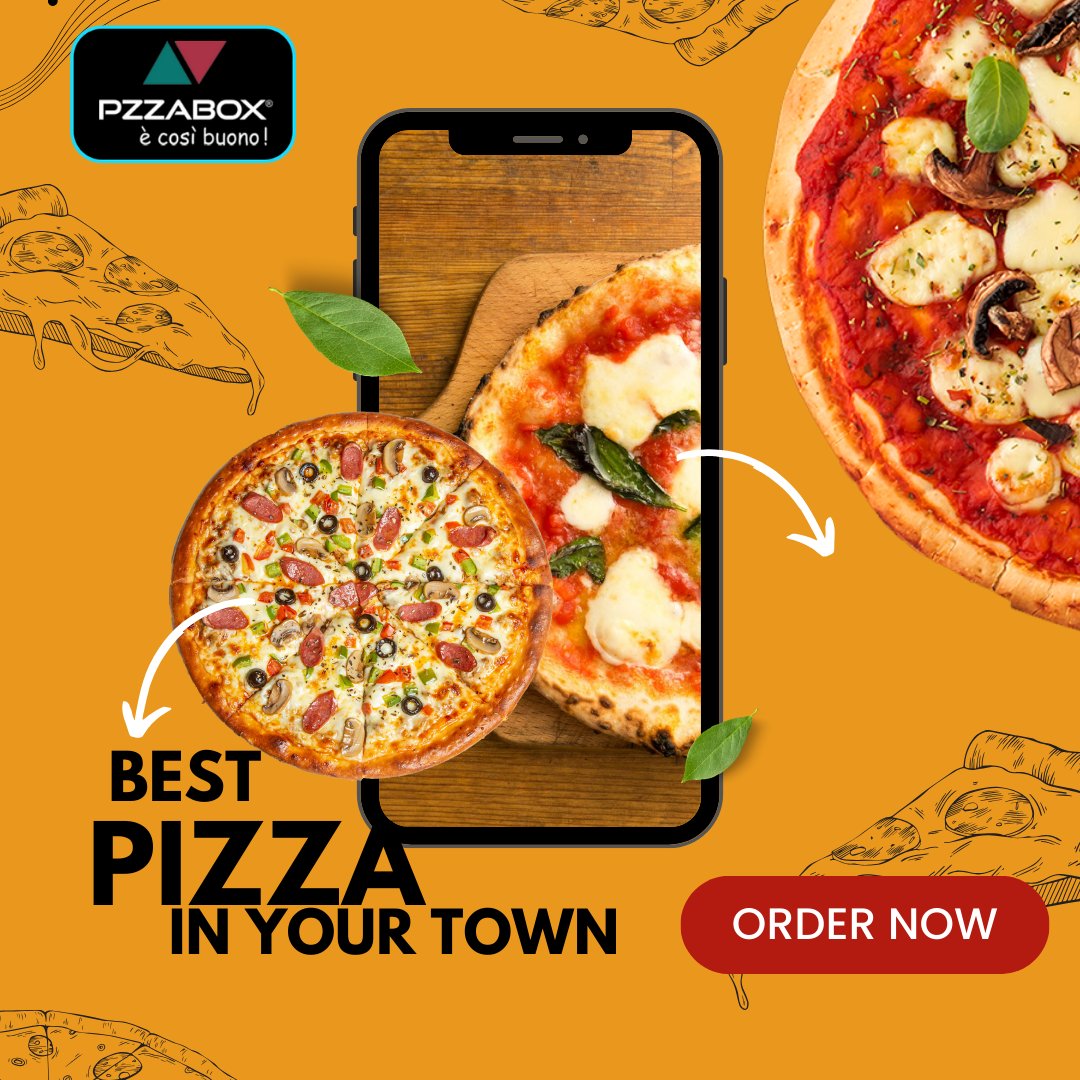 pzzabox's tweet photo. 🔥 Craving the Best Pizza in Your Town? Look no further! 🏆 Indulge in the mouthwatering magic of PzzaBox and elevate your pizza experience to new heights. 🚀

Order Now
Visit Our Website👉https://t.co/drT8MU04o7

call:- +91 9599303777

#Pzzabox #pizza #pizzatime🍕 #pizza https://t.co/HL8GhflJGR