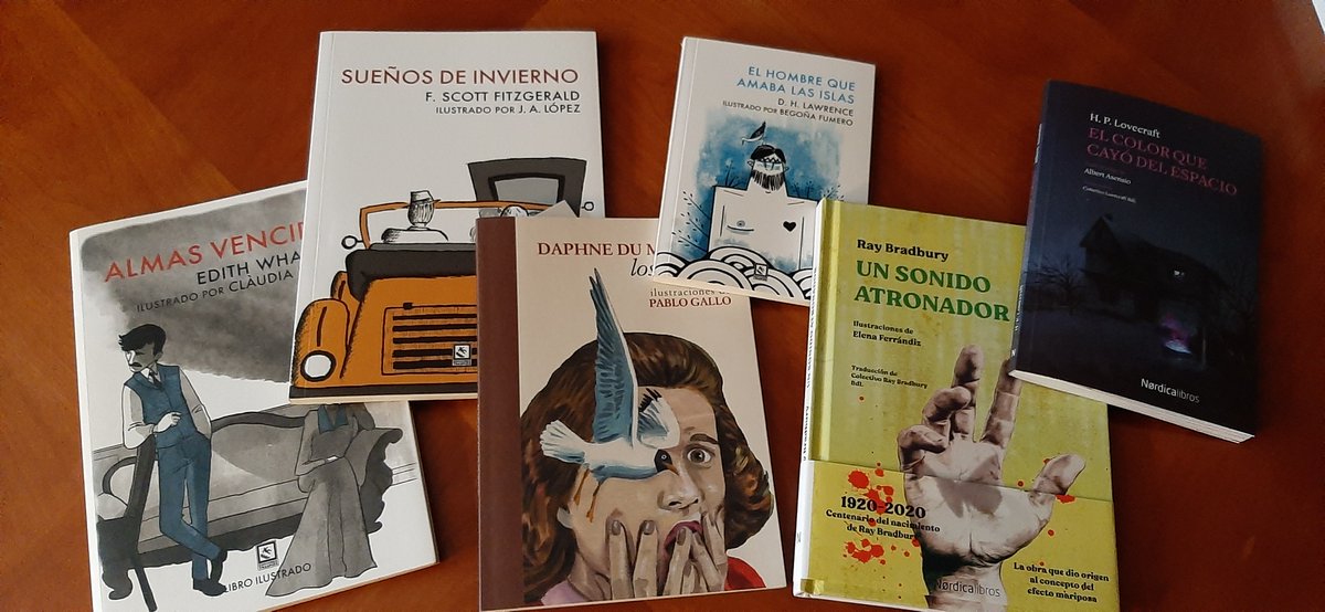 San Jerónimo llega: ATENCIÓN #Traductores, lanzamos la X Edición del único Máster de España donde se traduce y publica un libro. Y estos libros son el resultado, con <a href="/Nordica_Libros/">Nórdica Libros</a>, <a href="/galloediciones/">Gallo Nero Ediciones</a> y <a href="/Edic_Traspies/">Ediciones Traspiés</a> 
Solo 10 plazas.
#translate  #DíaInternacionaldelaTraducción
