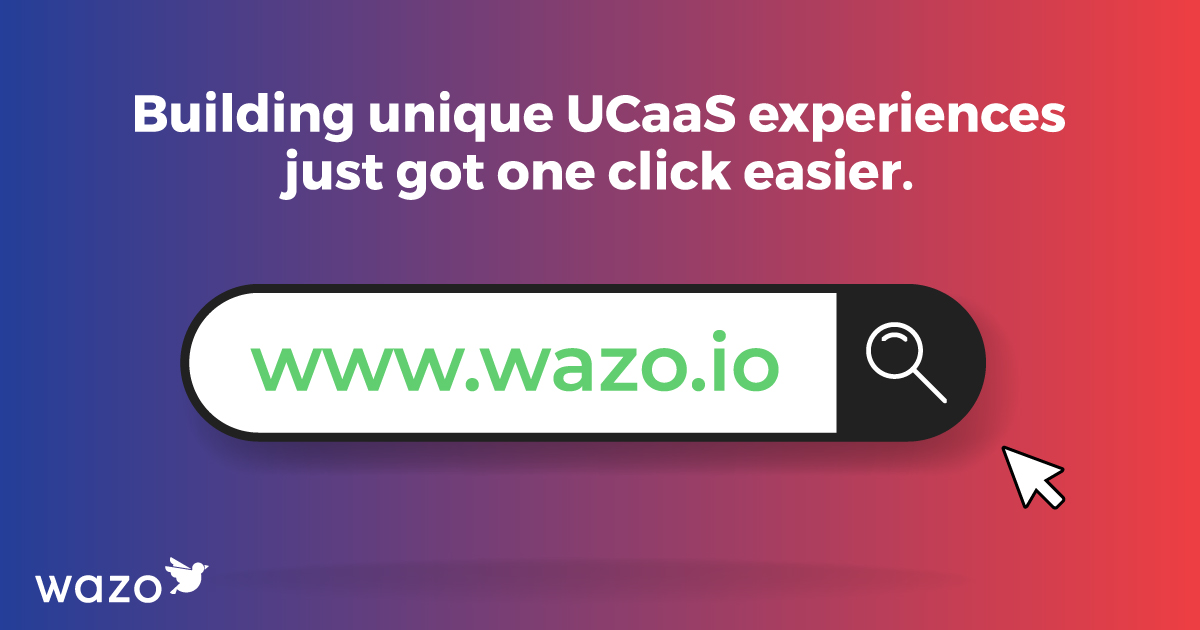 Have you checked out our new website yet? It's now easier than ever to get started building unique UCaaS experiences with our simple, powerful, flexible APIs. Take a look at the new site and let us know what you think! hubs.li/Q023b8VQ0 

#wazo #UCaaS
