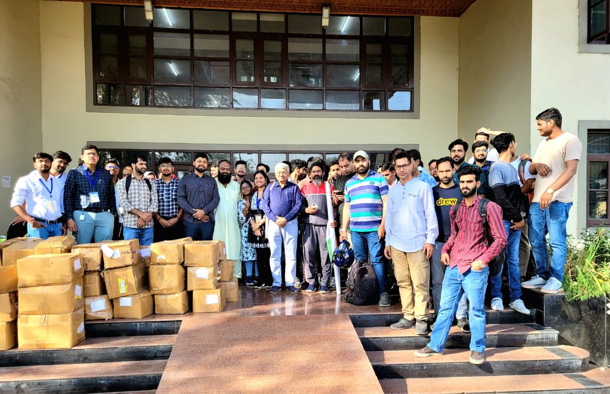 नवमी वार्षिक ऋषि कश्यप स्वस्थ्य सेवा यात्रा २०२३ कश्मीर  #RKSSY2023Kashmir <a href="/NMOBharat/">National Medicos Organization</a> @NMO_Kashmir