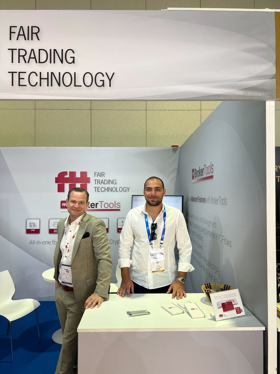 FairTradingTech's tweet image. @TheForexExpo Dubai 2023 is open! Buckle up and get ready to discover the latest and greatest in financial technology, all under one roof. 🚀 📈Don&apos;t miss @FairTradingTech at Silver Sponsor Booth No. 157! #FairTradingTechnology #ForexExpo #Dubai #Fintech #Exhibition
