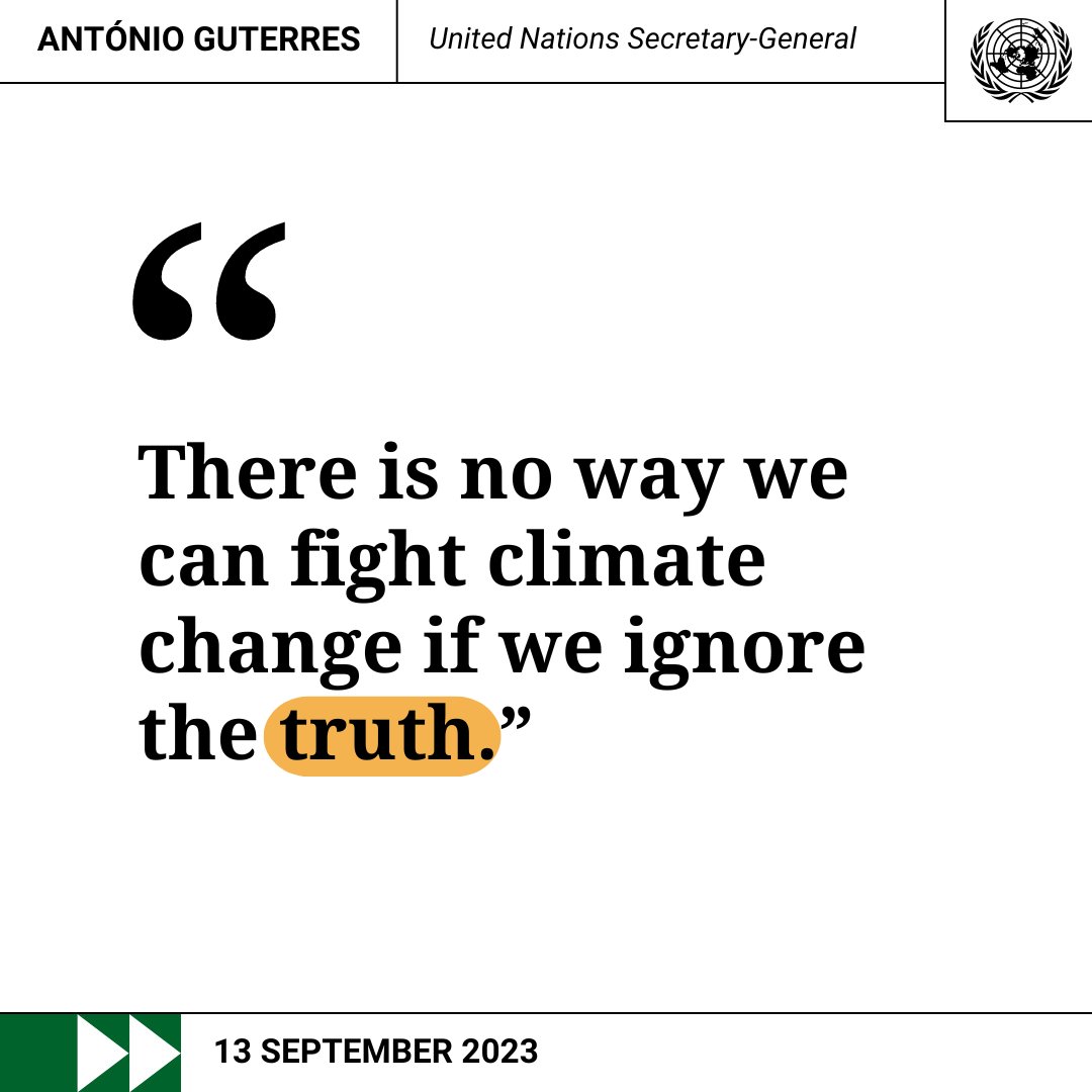 Misinformation and hate speech on digital platforms are threatening progress on #ClimateAction. The UN is developing a voluntary Code of Conduct to help address this challenge - and we want to hear from you! ❗ Deadline: 1 December 2023 👉 bit.ly/3rsJnUw