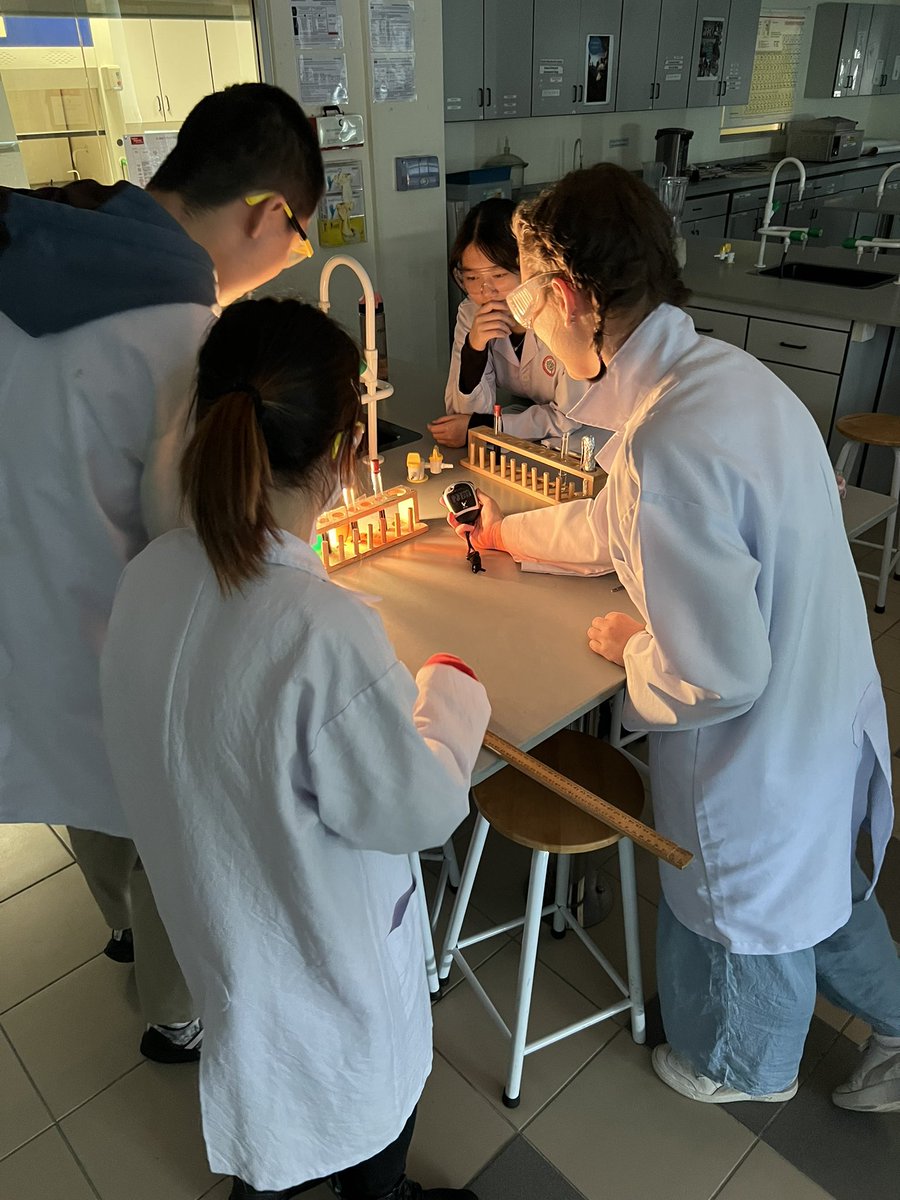 Year13 Bio students Exploring photosynthesis at different wavelengths…Collaboration…Social and Emotional masteries …