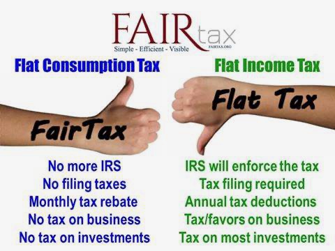 Another flat income tax fixes nothing. The #FAIRtax is the fix.