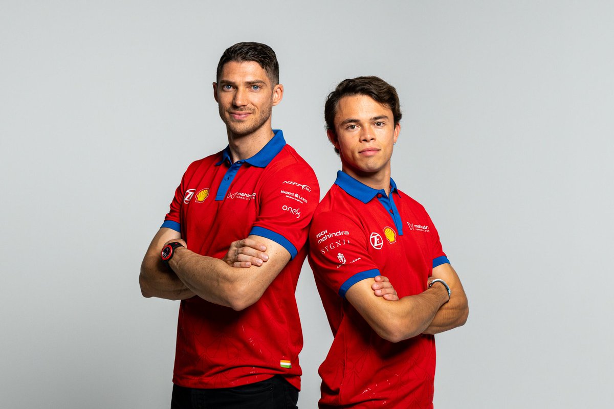 EwanAWane's tweet image. 🇳🇱 Nyck De Vries
🇨🇭 Edoardo Mortara

Mahindra have announced an all-new line-up for Season 10 on Formula E!

📸 @MahindraRacing

#ABBFormulaE