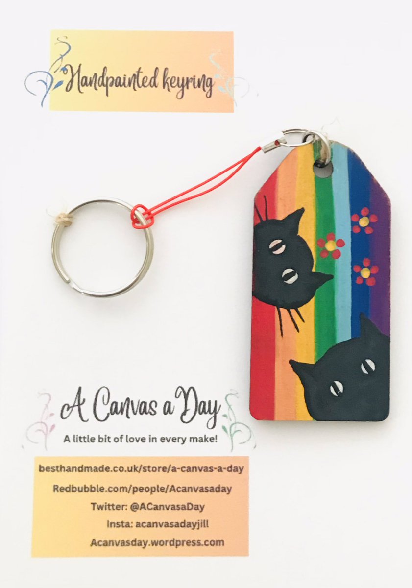 ACanvasaDay's tweet photo. Love cats? Know someone who loves cats? 
Available from
https://t.co/KK7johgUfZ

#MHHSBD #catgifts #purrfectgifts https://t.co/Iu4TbvuLpf