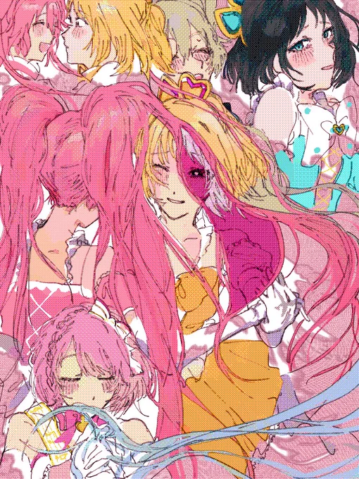 #毎月27日はルルカちゃんの日
#アイビスペイント新機能

なんてかわいい懐かしいフィルター‼️ 