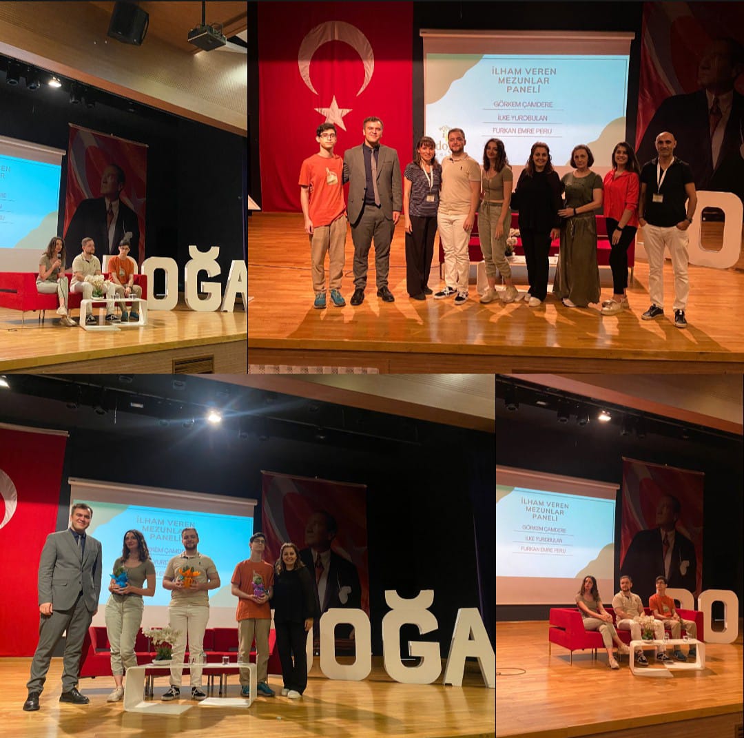 Okan Islak (@okanislakk) on Twitter photo <a href="/CevizlibagDoga/">Doğa Koleji Cevizlibağ Kampüsü</a> Lisesi öğrencilerimiz ile “İlham Veren Mezunlar” panelimizi gerçekleştirdik.Sevgili mezun öğrencilerimiz;
Furkan Emre Peru ,Görkem Çamdere ,İlke Yurdbulan ,deneyimlerini paylaşarak öğrencilerimize ilham kaynağı oldular.🎖️
<a href="/arzuozsu/">Arzu Özsu🇹🇷</a> <a href="/Azrafraarzu1/">Arzu Uz</a> <a href="/dilekztemelerka/">Dilek Öztemel Erkan</a> <a href="/CevizlibagDoga/">Doğa Koleji Cevizlibağ Kampüsü</a> Lisesi öğrencilerimiz ile “İlham Veren Mezunlar” panelimizi gerçekleştirdik.Sevgili mezun öğrencilerimiz;
Furkan Emre Peru ,Görkem Çamdere ,İlke Yurdbulan ,deneyimlerini paylaşarak öğrencilerimize ilham kaynağı oldular.🎖️
<a href="/arzuozsu/">Arzu Özsu🇹🇷</a> <a href="/Azrafraarzu1/">Arzu Uz</a> <a href="/dilekztemelerka/">Dilek Öztemel Erkan</a>