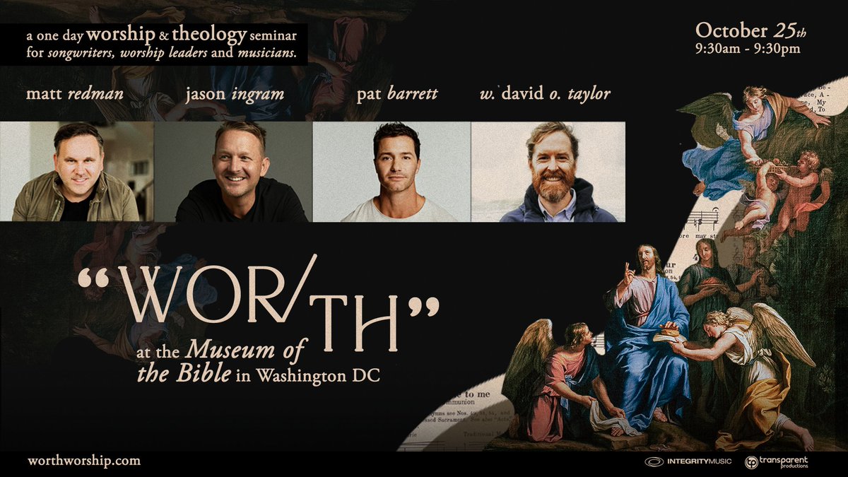 I strongly recommend my US friends getting along to the WOR/TH conference this October 25th. Scripture teaches us about worshipping in Spirit and in Truth - I am confident you will learn more about this at WOR/TH. lesmoir.com/home/blog/7278…