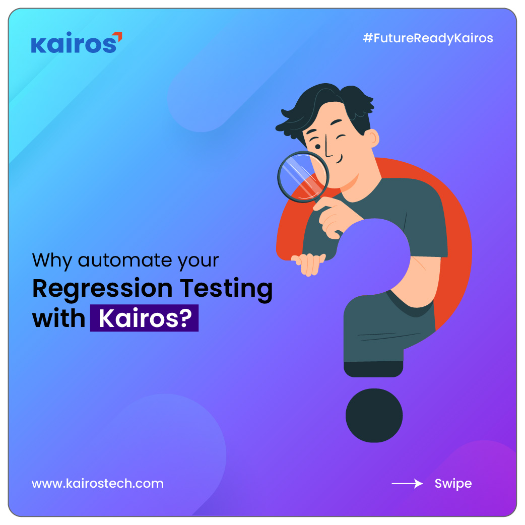 KairosTechInc's tweet image. Don’t let outdated regression testing methods hinder your software development progress. Elevate your testing with Kairos #SmartRegressionTesting Service.
Visit: kairostech.com/regression-tes…
#KairosTech #FutureReadyKairos #RegressionTesting #Automation #Testing #TestAutomation