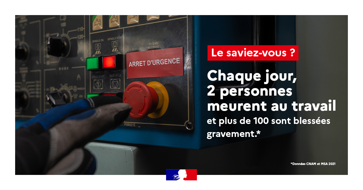 Travail_Gouv's tweet photo. -> Contre les accidents du travail, la mise en place de consignes de sécurité permet d'anticiper les risques professionnels. 
#SécuritéAuTravail : responsabilité de l'entreprise, vigilance de tous.

Pour en savoir plus : https://t.co/rE2JEumnzP

 #VigilanceDeTous https://t.co/9Kb9wrBlWJ