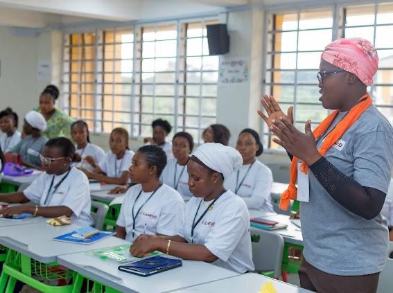 tishtheweldergh's tweet photo. Photos from team building, personal branding and networking sessions of @Camfed Association Leadership Training @KNUST.  #CAMAleadershiptraining #EmpoweredToLead #CAMFEDSisterhood #CAMA@25 #YoungWomenLeadingChange https://t.co/qe60kaNSIZ
