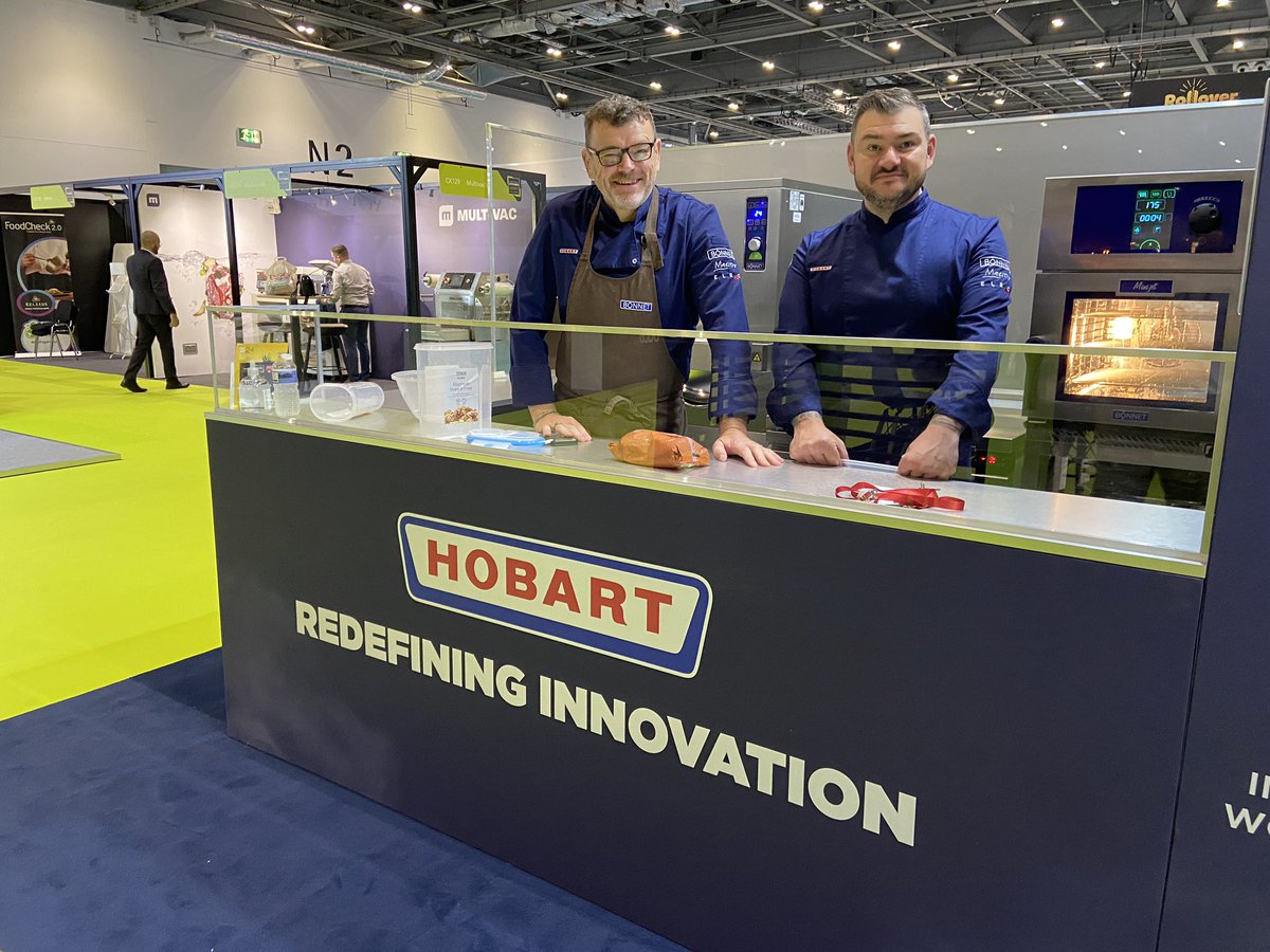 SimonGardiner's tweet photo. Looking forward to seeing you today at @comkitchenshow our chef brigade will be serving some delicious treats showcasing some of our innovations. Come and see us on Stand CK130 #CK23 https://t.co/ABW3EnfTb1