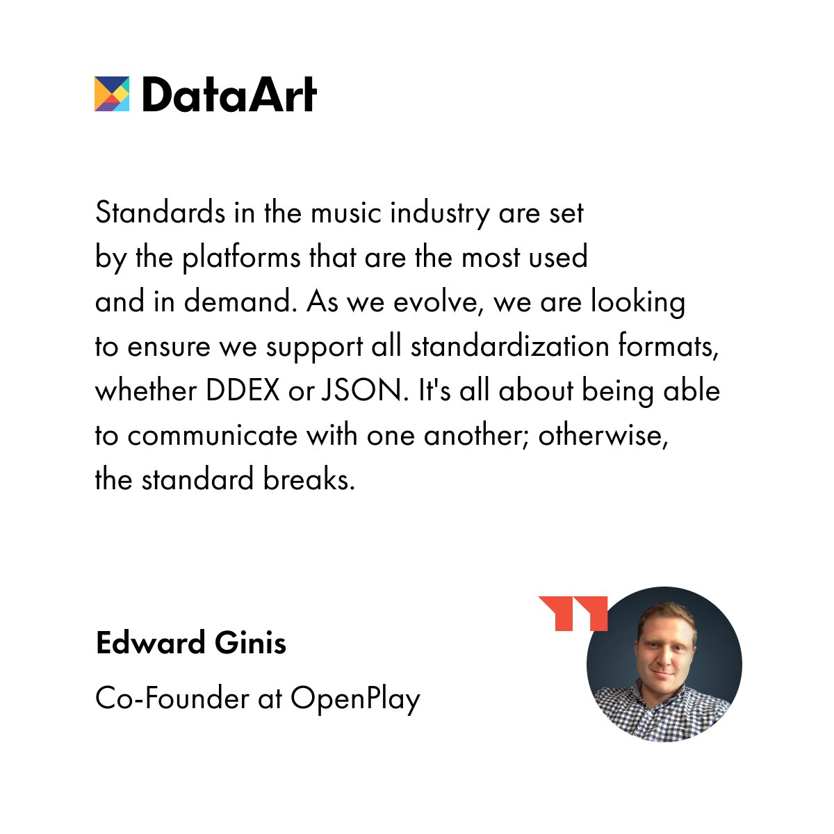 sbludov's tweet photo. Did you know that providing rich #metadata can increase music usage? Discover more insights on #musicdata standardization from Edward Ginis, Co-Founder at @openplayteam, and Niels Rump, Secretariat at @DDEXnet: https://t.co/8Upwjtluqp