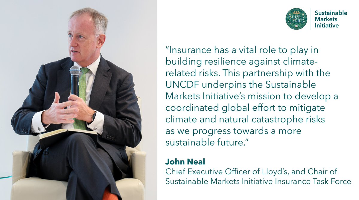 Our Insurance Task Force is building more climate resilient solutions. This partnership is the first step toward addressing this issue in areas that are more adversely impacted by climate change. Read the press release: lnkd.in/e9ujWQqG #climateweeknyc #RoadtoCOP28