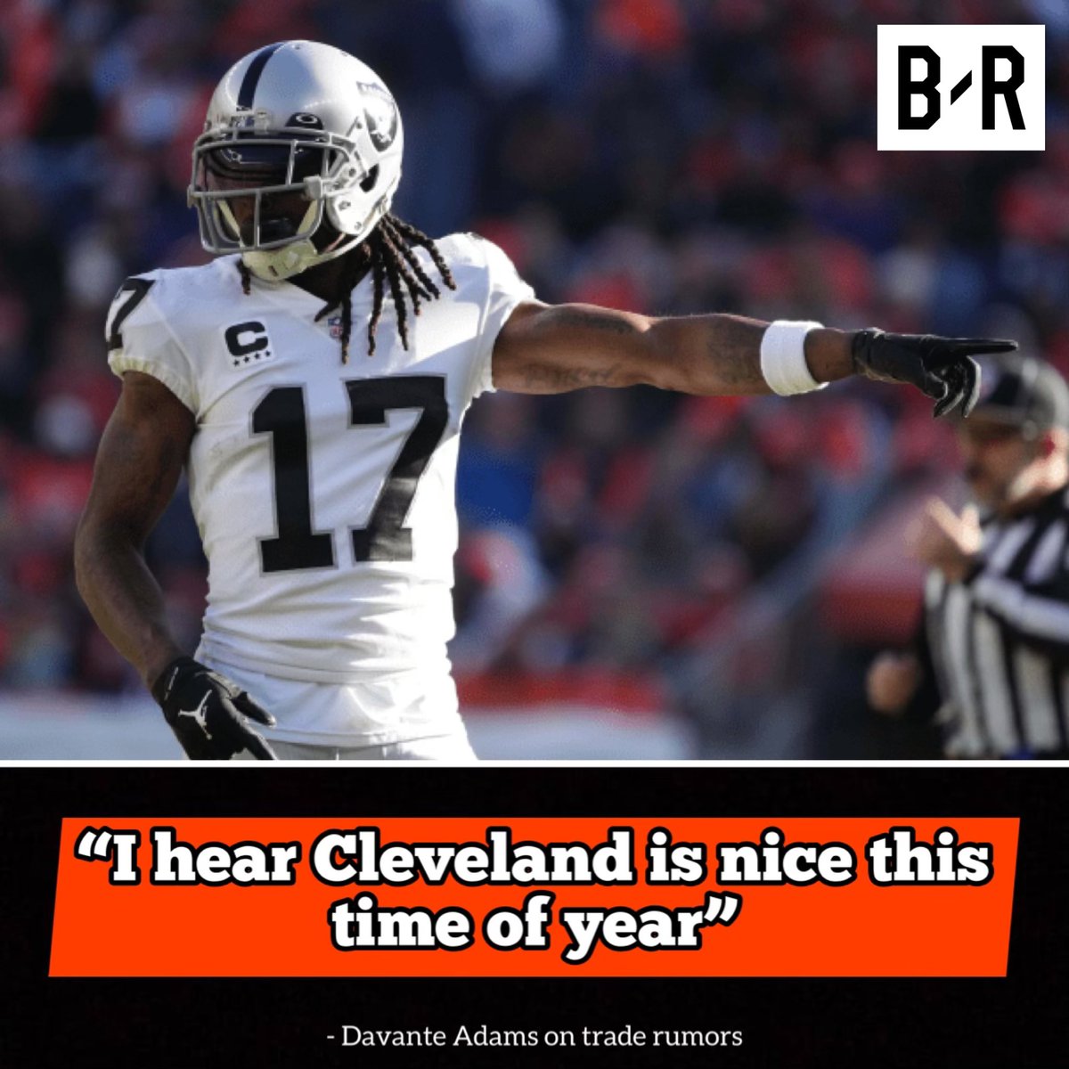 Davante Adams to the Browns? 👀

(via Bleacher Report)