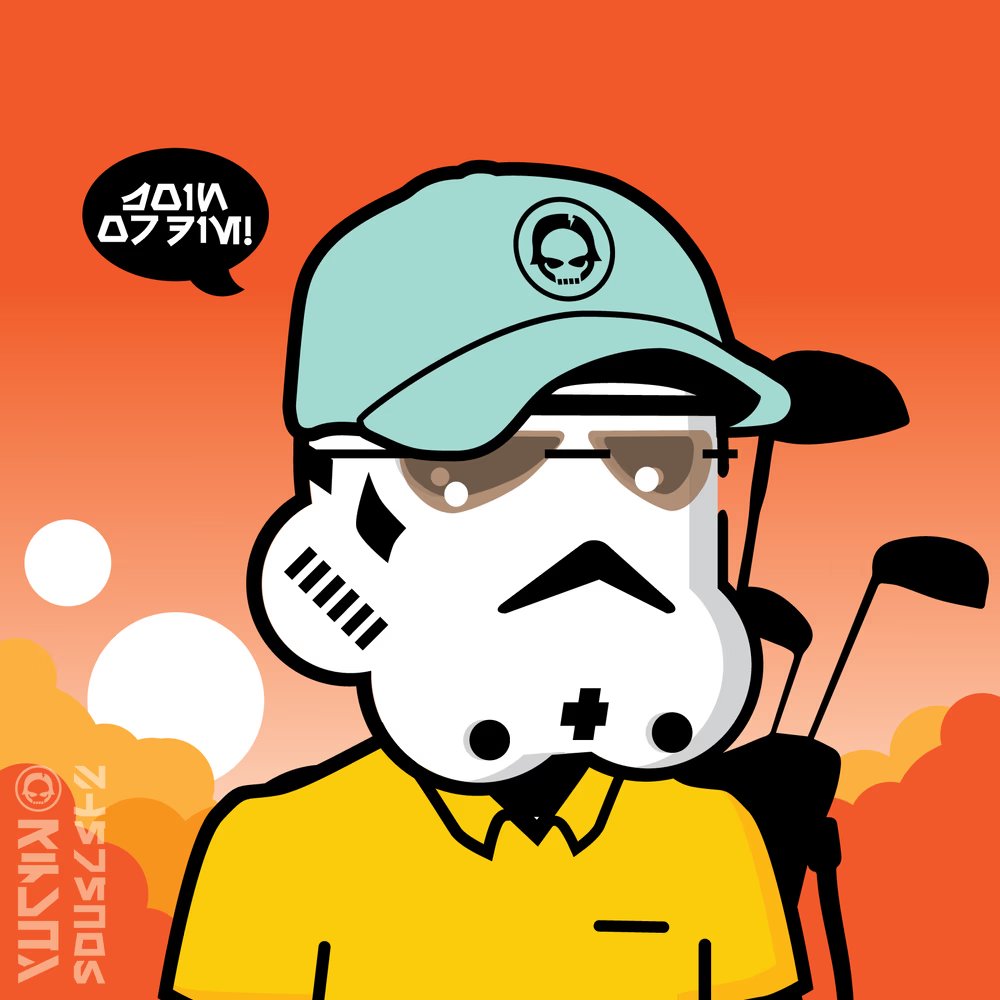 RisBrian's tweet photo. #RyderCup  -  Support #GOFL Art!

If you have a fun or favorite #GolfArt piece, share it and tag #TeamEurope  and/or #GoUSA  - #LFGolf!

"Excited Trooper Pageantry Golf Day" - by @Stelekon https://t.co/zGYmciGoFF