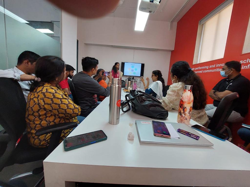 icmrnirwoh's tweet photo. Our Child Health Clinic conducted awareness session for 12 social workers (Akanksha foundation). Dr Yugali Kore spoke on #nutrition &amp; healthy lifestyle for children. Dr Devshree Ganorkar, Mrs Varsha Tryambake, Ms Shweta Bombe &amp; Ms Baisalee Khargharia were involved. #PoshanMaah https://t.co/P1KbuWa5ER