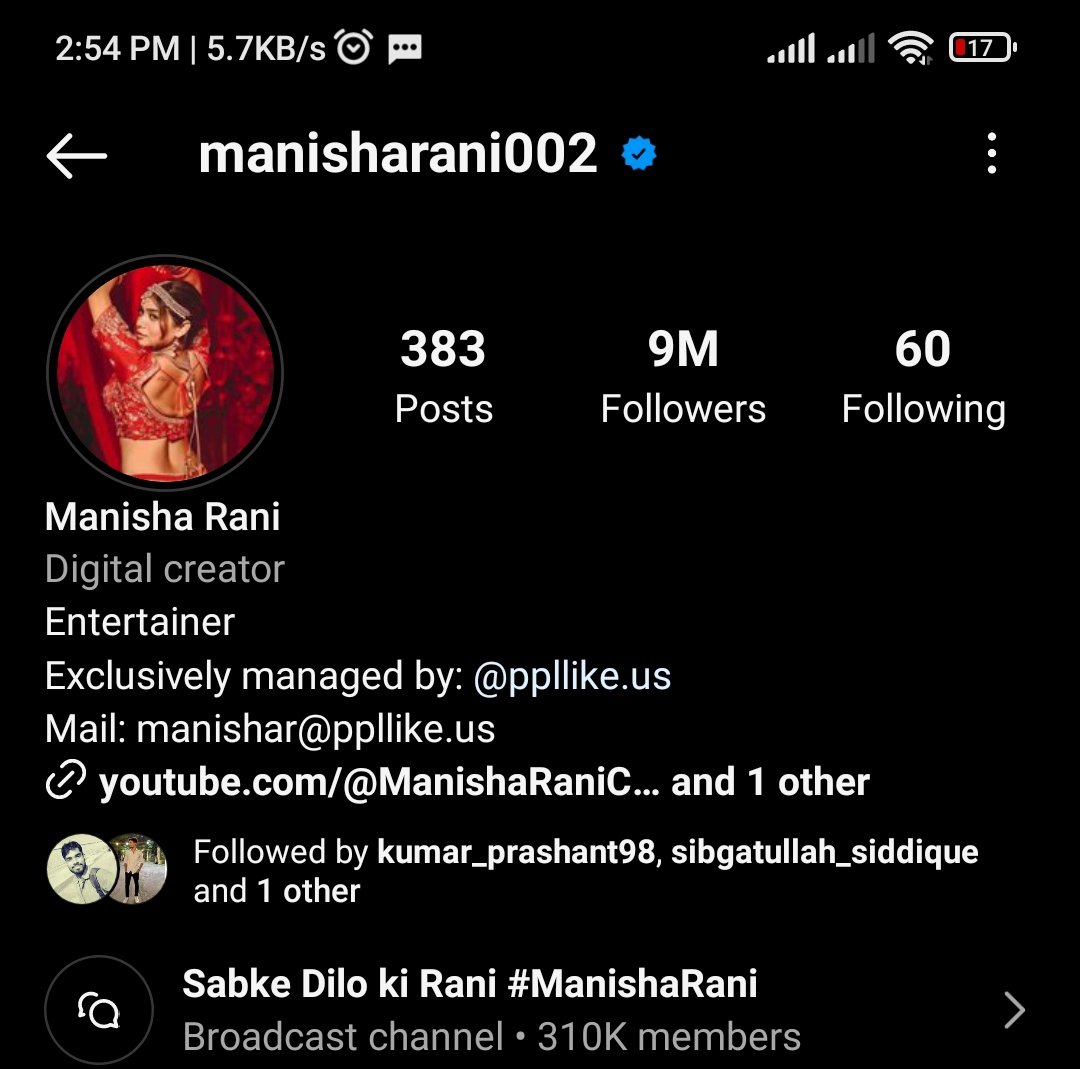 Virendra930579's tweet photo. Finally #ManishaiRani  completed 
9M  Followers on Instagram. 

May she achieve more success in her life.. 

Lots of love ❤❤❤❤

 #ManishaSquad #ManishaRani #ManishaRani𓃵 #ManishaSquad𓃵 #Abhisha #elvisha #Tonisha #JamnaPaar #JalwaHaiManishaKa https://t.co/S5ch2FwAlT