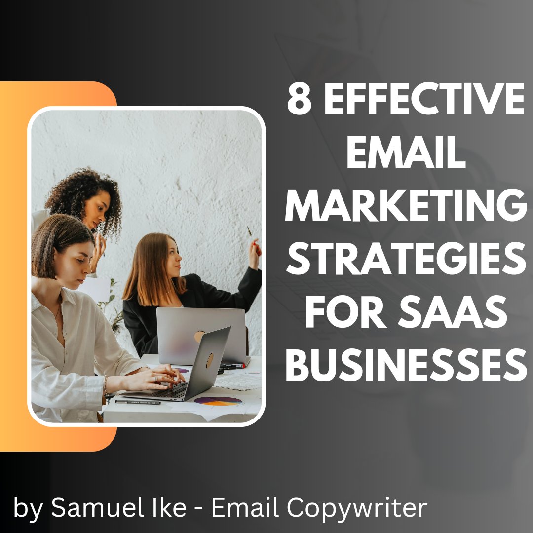 Here are eight effective email marketing strategies to help you do just that:

linkedin.com/posts/freelanc…

#emailmarketing #emailcopywriter #businessmarketing #businesssuccess #saas #emailcopywriterforhire #ecommerce #b2b #emailtips